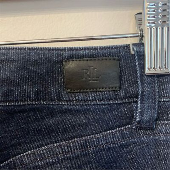 Lauren Ralph Lauren Women's Skinny Jeans Size 4 Blue Dark Wash Denim - Picture 5 of 11